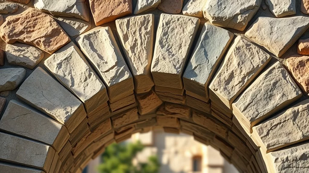 structural components of arches